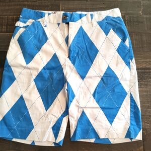 Royal Awesome Golf Shorts Lions Colors!